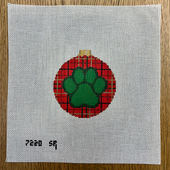 Dog Paw, 3.25" Round