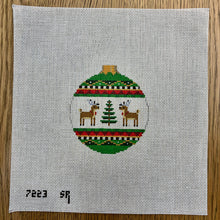  Reindeer, 3.25" Round