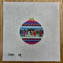  Nativity, 3.25" Round
