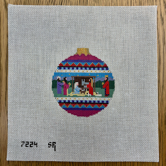 Nativity, 3.25" Round