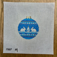  Snow Bunnies, 3.25" Round