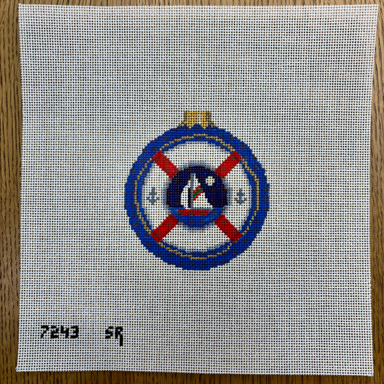 Midnight Sail, 3.25" Round