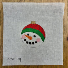  Snowman's Face, 3.25" Round
