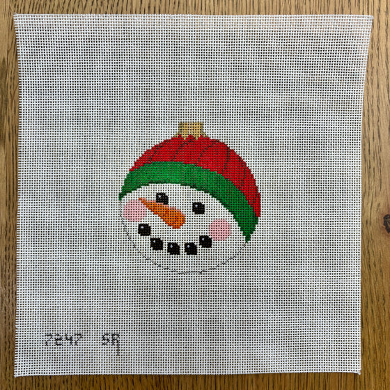Snowman's Face, 3.25" Round