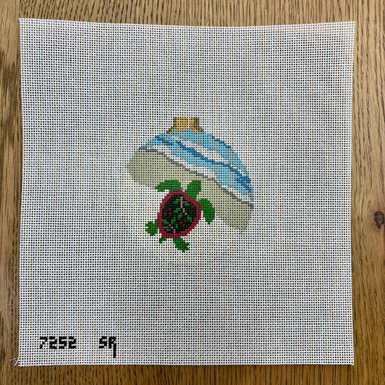 Christmas Turtle, 3.25" Round