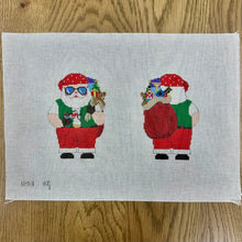  Motorcycle Santa, 2 Sided - 18 mesh
