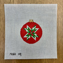  Quilt Star Flower, 3.25" Round