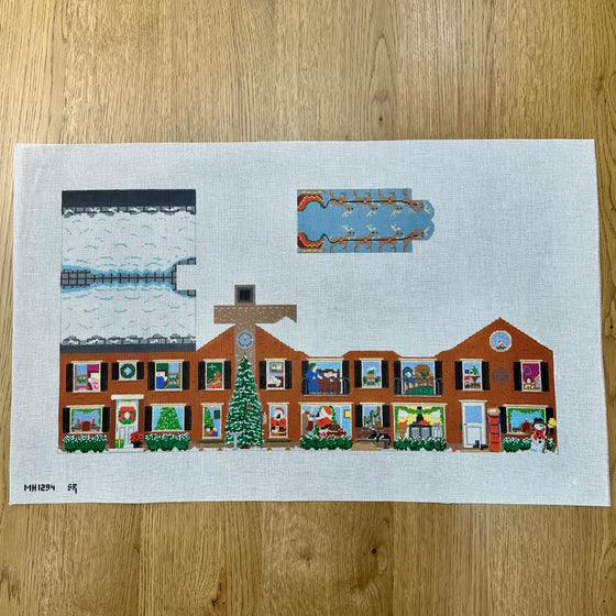 Christmas House, 3 Dimensional - 18 mesh