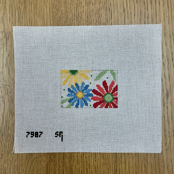 Flower Burst, Insert  3" x 2"