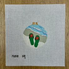  Christmas Flip Flops, 3.25" Round