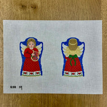  Angel with  Lyre, 2 Sided - 18 mesh
