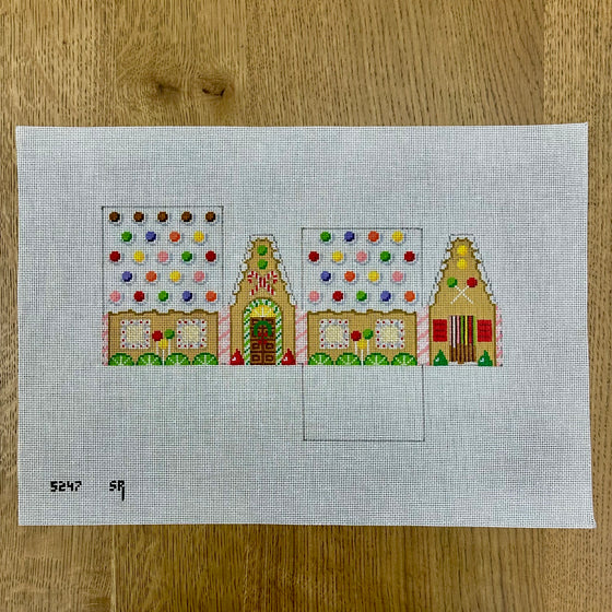 Skittles and Lime Slices, 3D Gingerbread House - 18 mesh