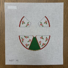  3D Angel, Red Flowers and Green Dots