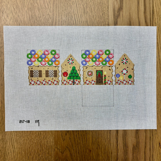 Chocolate Chip and Lifesavers, 3D Gingerbread House - 18 mesh