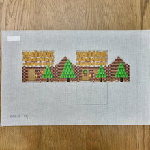  Tootsie Roll Log Cabin, 3D Gingerbread House - 18 mesh