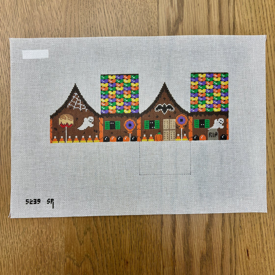 Halloween, 3D Gingerbread House - 18 mesh