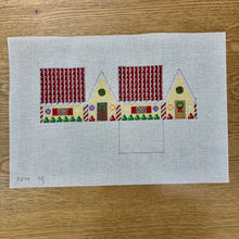  Red Licorice and Chocolate, 3D Gingerbread House - 18 mesh
