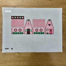  Peppermint House, 3D Gingerbread House - 18 mesh