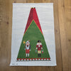 Nutcracker Tree Skirt with Background - 13 mesh