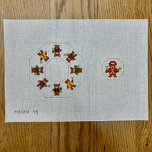  Jingle Bears, Octagon Dangler Ornament - 18 mesh