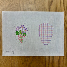  Violets, Scissors Case - 18 mesh