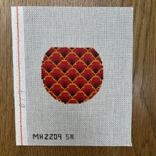  Red Scallop, "Lee" Jewelry/Mirror Insert
