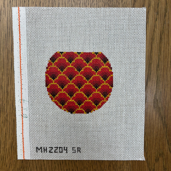 Red Scallop, "Lee" Jewelry/Mirror Insert