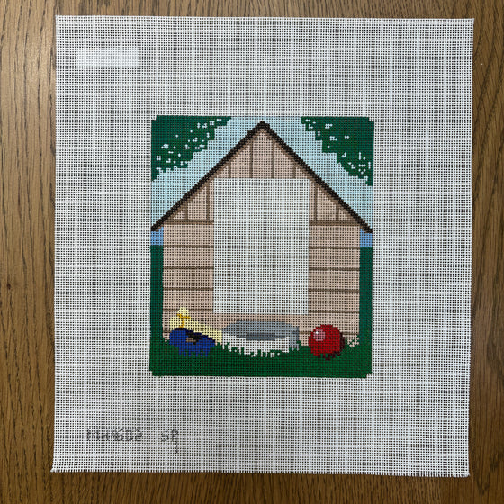 Dog House, Picture Frame - 18 mesh