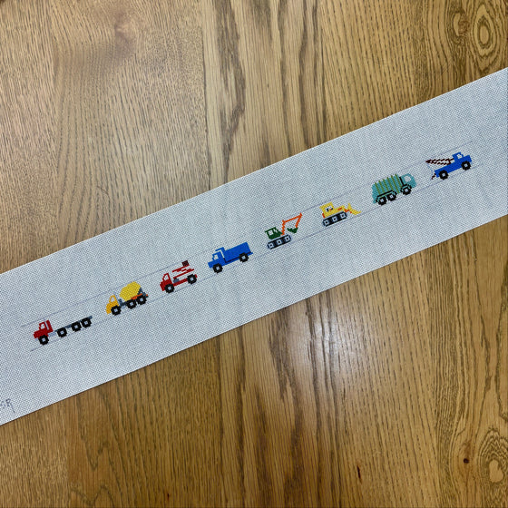 Construction Trucks, Kid's Belt - 18 mesh