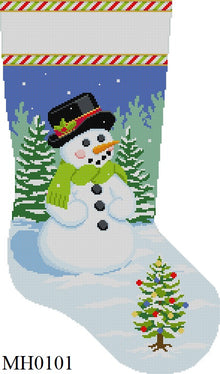  Snowman, Stocking