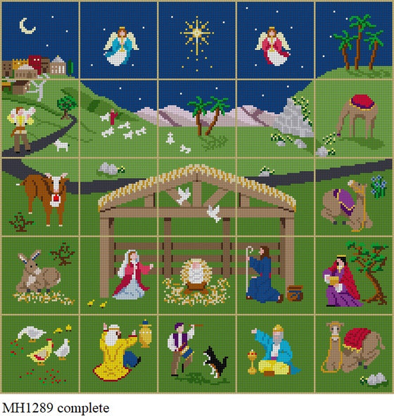 Nativity Advent Calendar - 5 Pieces