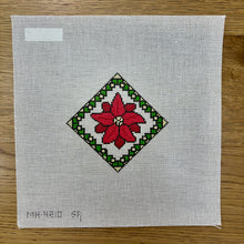  Stained Glass, Poinsettia, Ornament