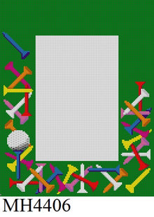  Golf Tees, Picture Frame - 18 mesh