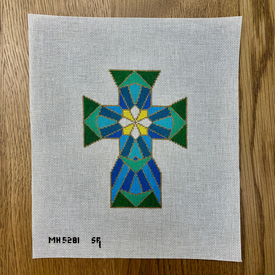 Quadrangles, Cross - 18 mesh