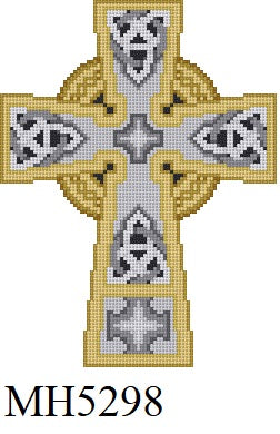 Celtic I, Cross - 18 mesh