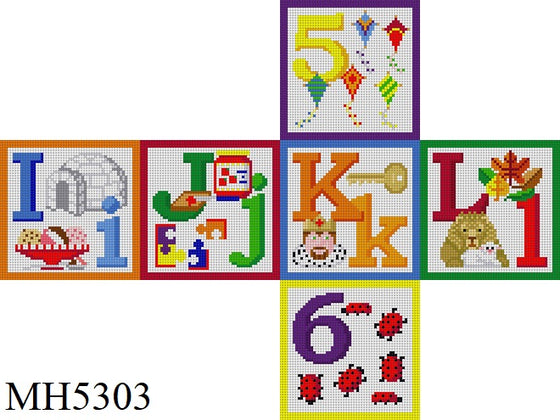 Alphabet Blocks - Set of 6