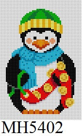  Penguin, With Sleigh Bells - 18 mesh