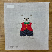  Polar Bear Red Vest, Ornament