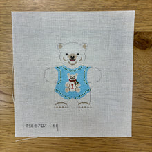  Polar Bear Baby's 1st, Blue, Ornament