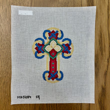  Infinity Scroll, Cross - 18 mesh
