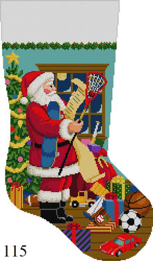  Santa's List, Boys Sports Toys, Stocking