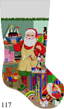  Santa Painting Ark, Stocking