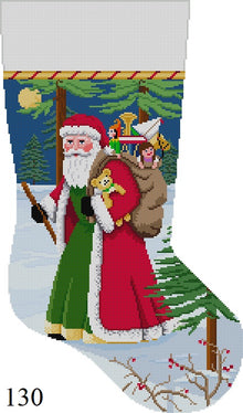  Walking Stick Santa, Stocking