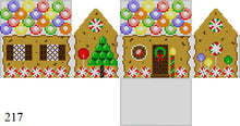  Chocolate Chip and Lifesavers, 3D Gingerbread House - 18 mesh