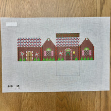  Chocolate and  Peppermint Sticks, 3D Gingerbread House - 18 mesh