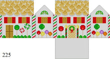  Lollipop with Vanilla Wafers, 3D Gingerbread House - 18 mesh