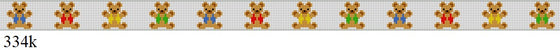 Teddies, Kid's Belt - 18 mesh