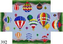  Hot Air Balloons, Brick Cover - 13 mesh