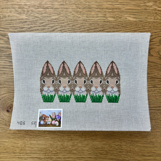 Rabbit Huddle, 3D Stand-Up Egg - 18 mesh