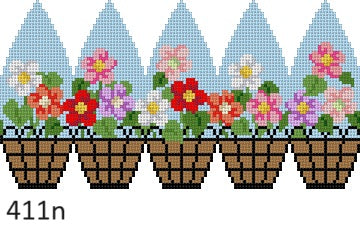 Flower Basket - 18 mesh